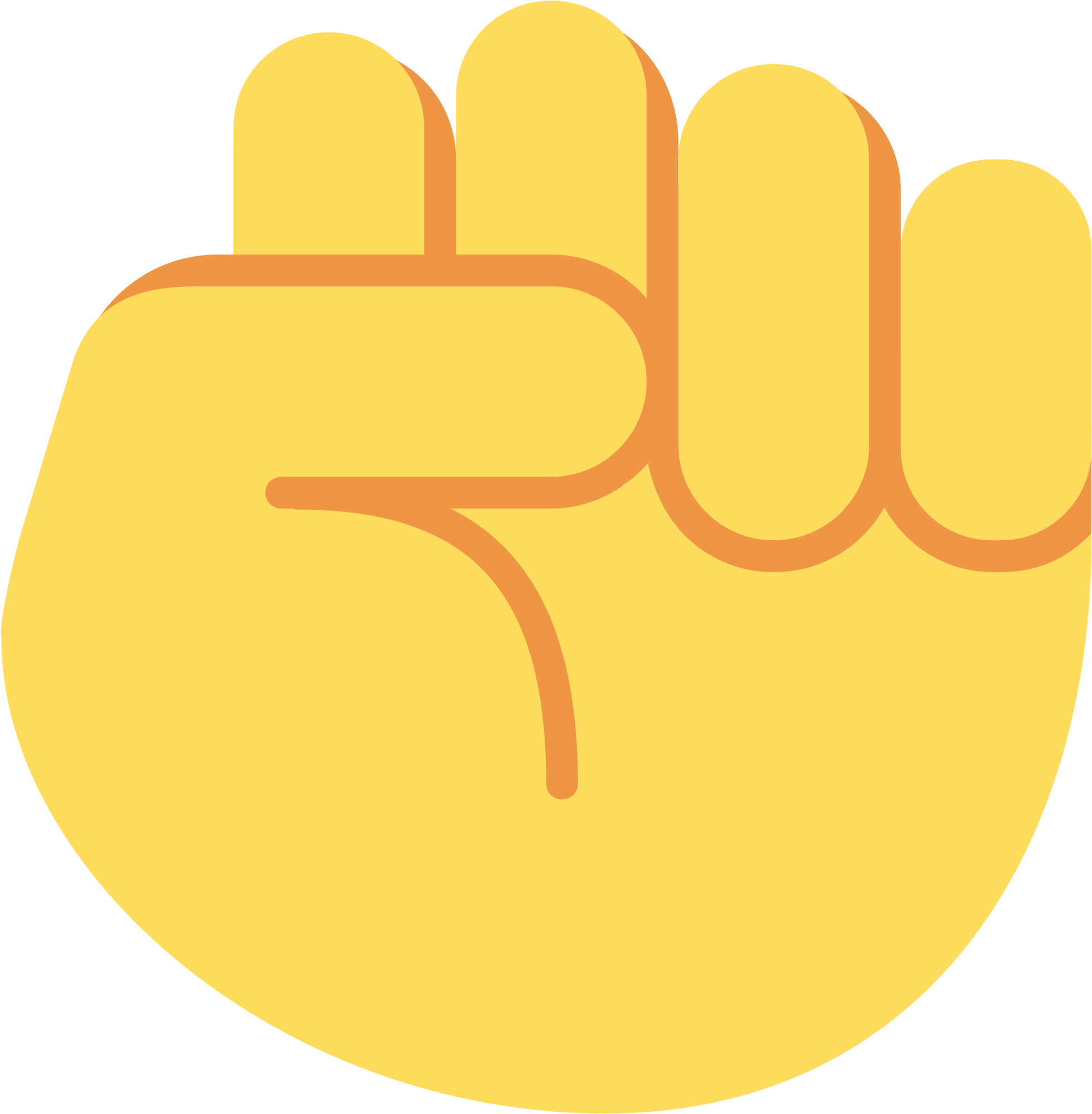 Raised Fist - Circle (2048x2048)