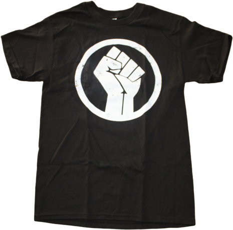 Raised Fist Png - Obey T Shirts (500x750)