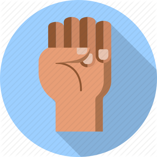Fist Icon Circle Clipart Fist Computer Icons Symbol - Fist Hand Icon Png (512x512)