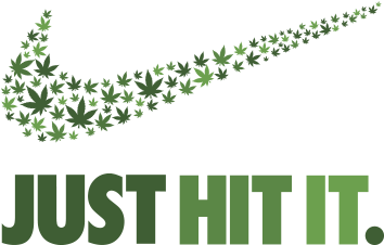 Just Do It Clipart - Nike Just Do It Logo Png (420x480)