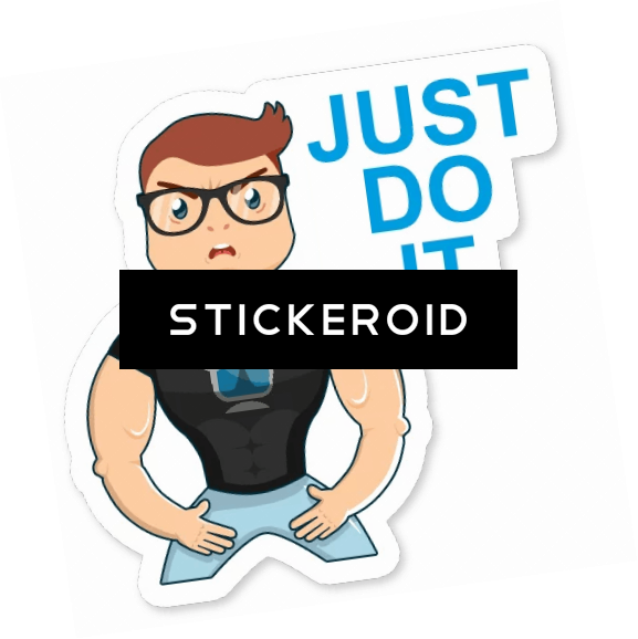 Just Do It - Cartoon (577x578)