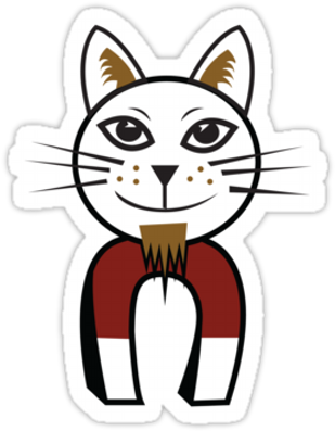 Pussy Magnet - Cartoon (400x400)