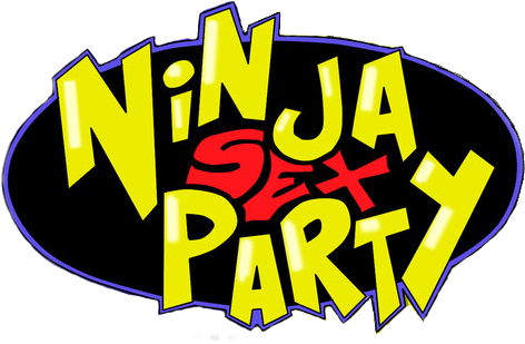 Might Look A Little Choppy - Ninja Sex Party Logo (617x337)