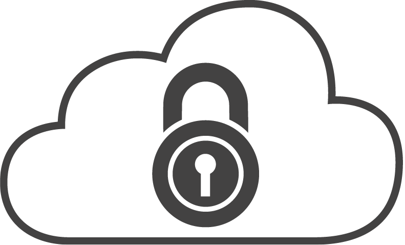Opsus Defend - Icon Security Cloud White (791x478)