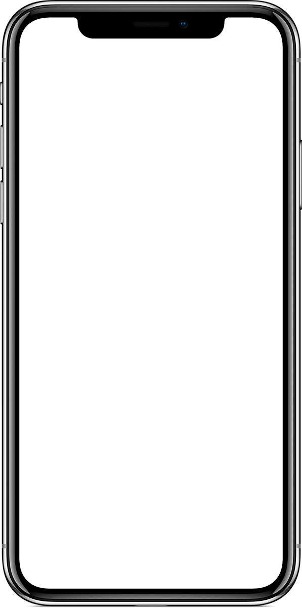 Night Sky Clipart Tonight - Iphone X Frame Png (597x1200)
