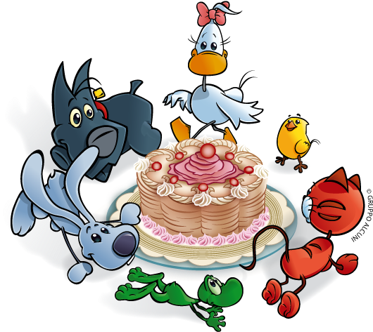 Feste Di Compleanno - Cartoon (559x542)