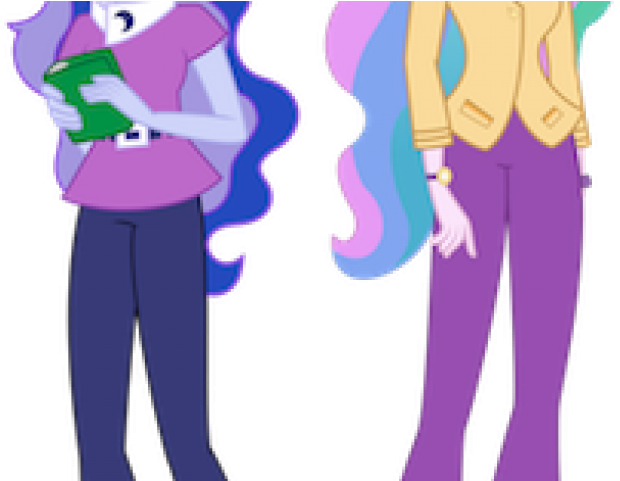 Ponytail Clipart Walking Away - Human Vice Principal Luna (640x480)