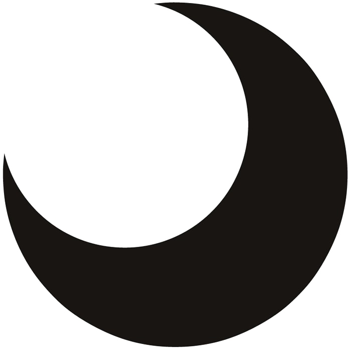 Crescent Moon Png Transparent - Mail Icon (700x700)