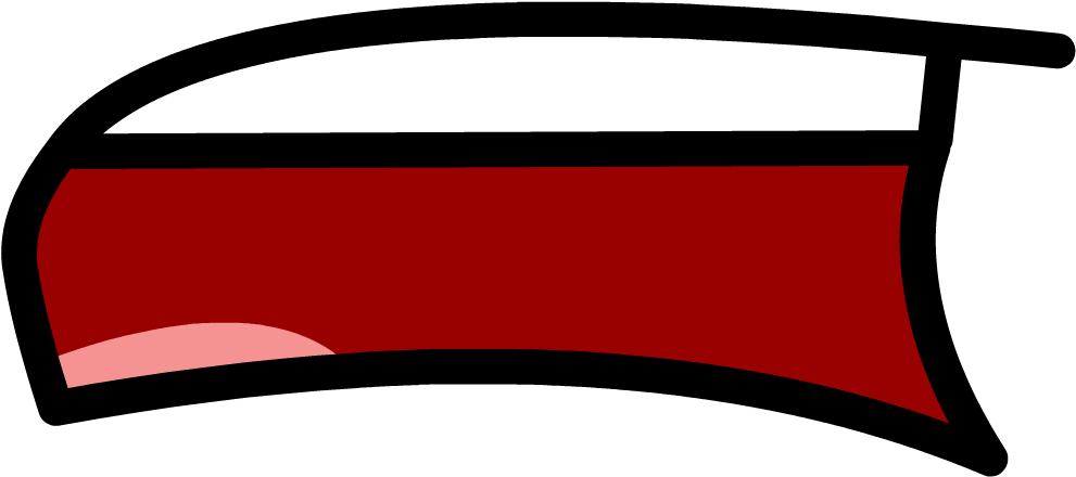 1000 X 449 7 - Bfdi Confused Mouth (1000x449)