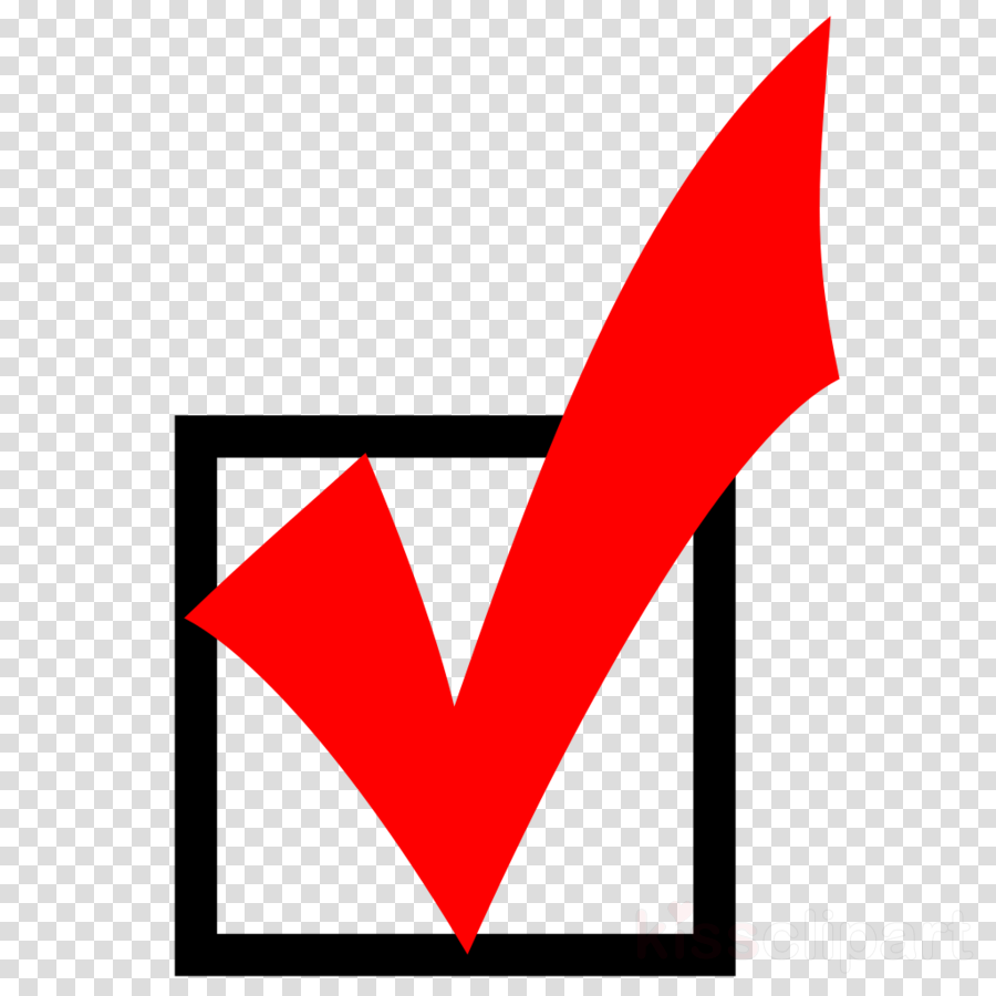 Red Check Mark Png Clipart Check Mark Clip Art - Black Check Mark ...