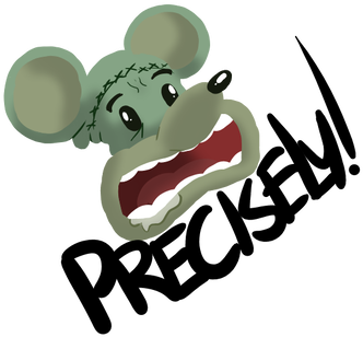 Theoriginalzombiedog 30 28 Precisely By Idolmonkeh - Cartoon (389x350)