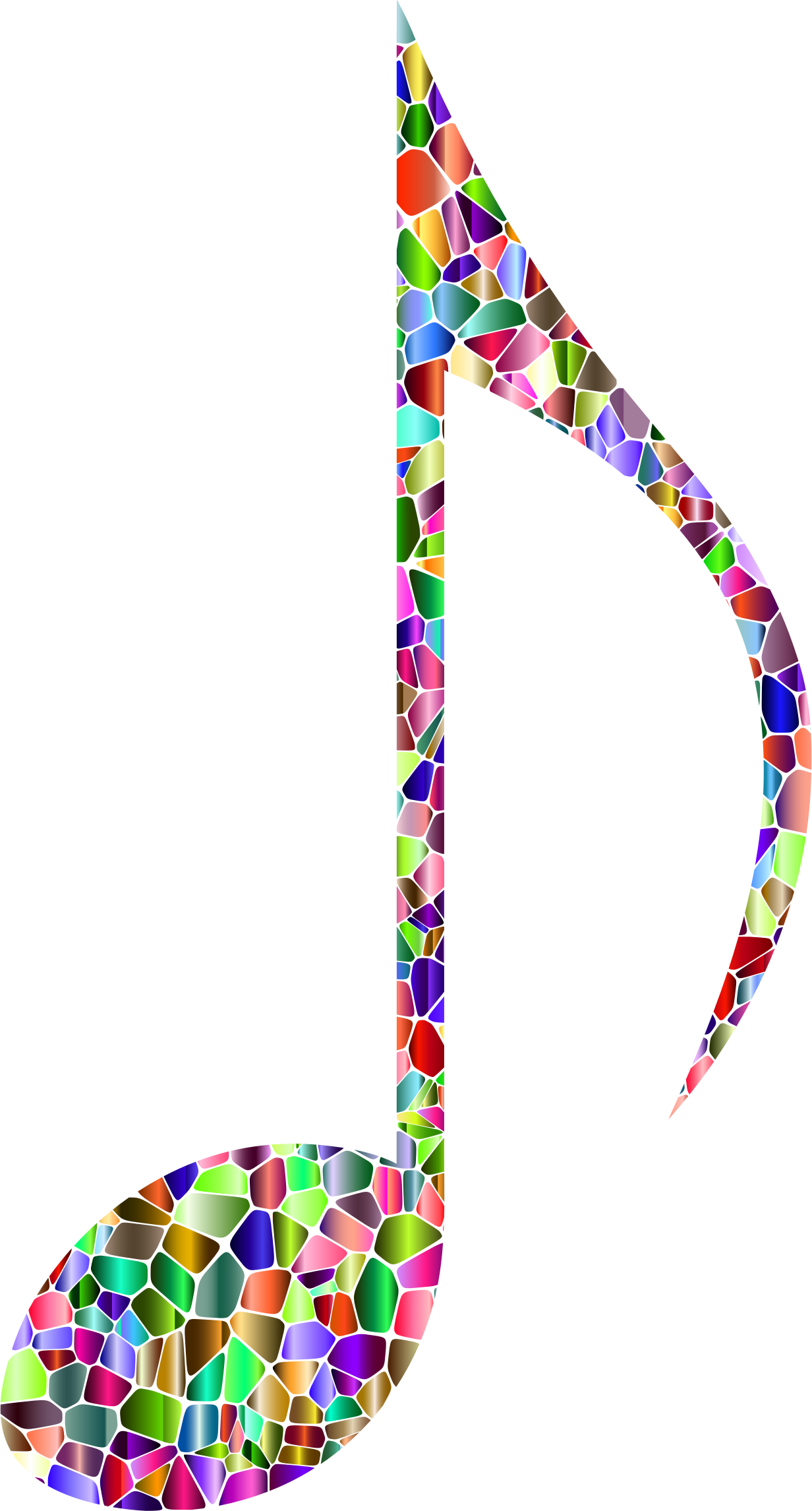 Musical Notes Icon Transparent Png (1232x2291)