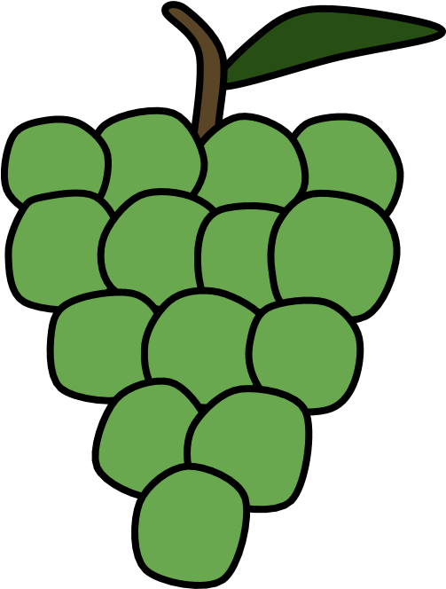 Grapes, Green, Bunch - Grapes, Green, Bunch (816x1056)