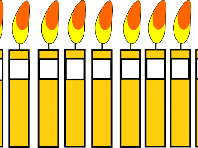 Birthday Candles Clipart Editable Birthday - Birthday Candles Clipart Editable Birthday (640x480)