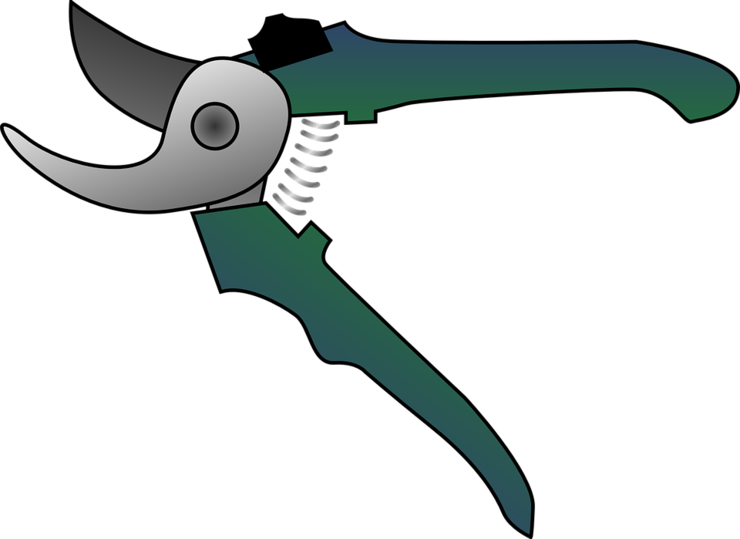 General Sharpening Shop - Pruning Shears Clipart (740x539)