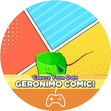 Geronimo Stilton Comic Maker - Graphic Design (440x515)