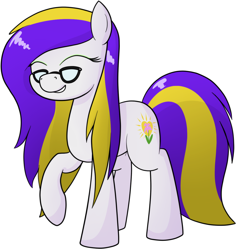 Moonatik, Commission, Cute, Earth Pony, Eyes Closed, - Cartoon (1000x1024)