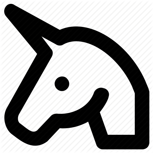Clipart Stock V Sledek Obr Zku Pro Unicorn Ablony - Unicorn Icon White Png (512x512)