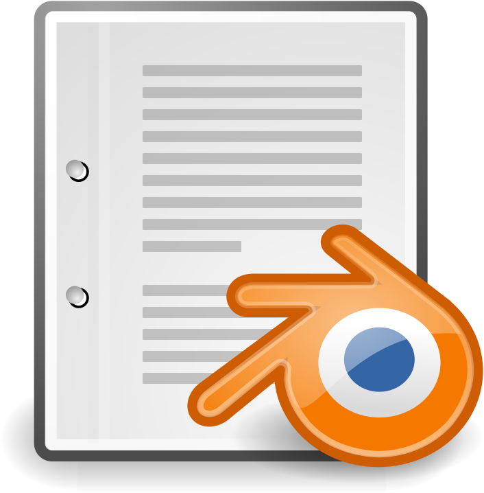 Application X Blender - Blender Icon (768x768)