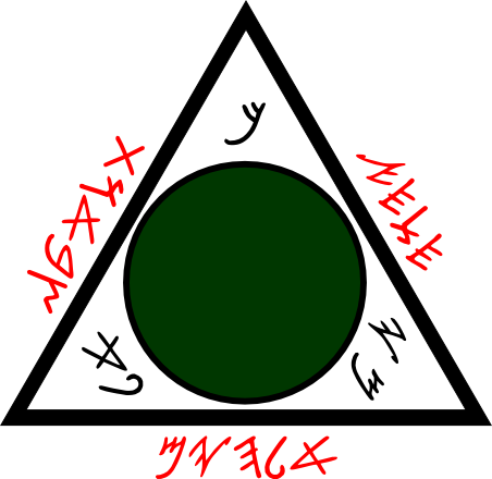 Back Then I Was Using Modern Hebrew Characters, But - Circle (452x440)