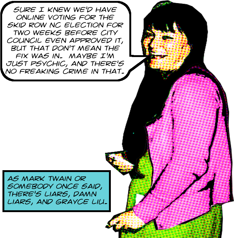 On March 14, 2017 Grayce Liu Was Already - Illustration (777x777)