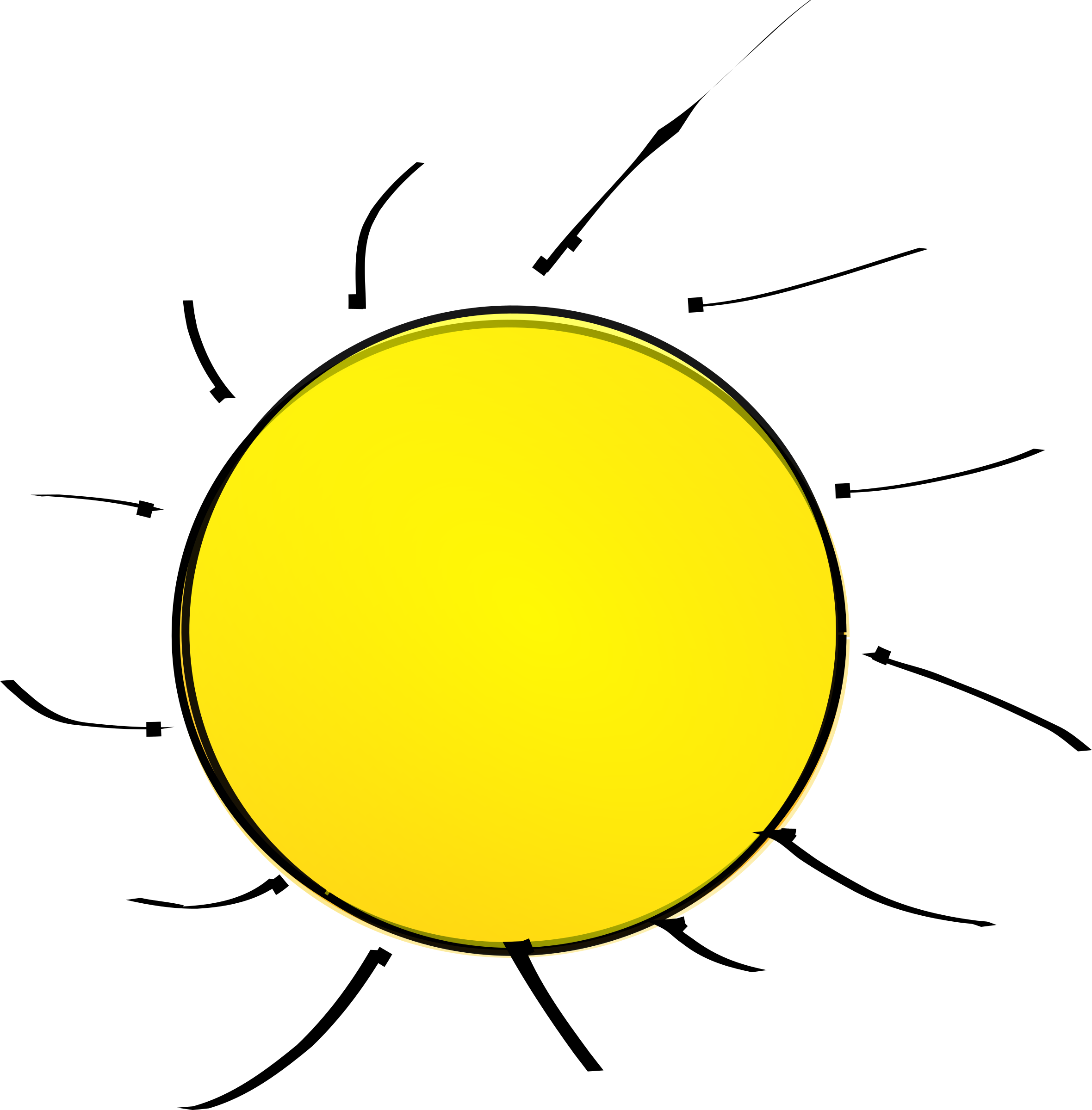 Big Image - Animated Sun Gif Transparent (2360x2400)