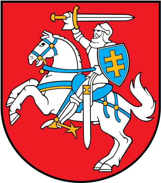 Location Of Lithuania - Republic Of Lithuania (529x600)