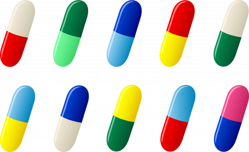 Ten Pill Pharmaceutical Drug Jokingart Com Jokingartcom - Pill Medicine Clip Art (817x499)