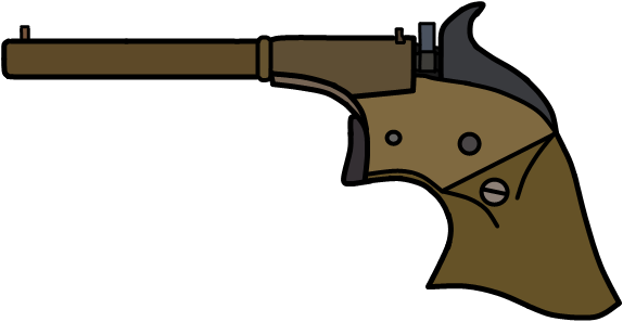 Jpg Freeuse Library Shooting Clipart Gun Line - Ranged Weapon (574x297)