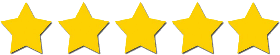 5 Star Rating Png (949x224)