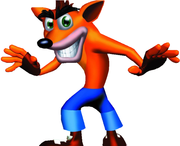Crash Bandicoot Clipart Victory Dance - Crash Bandicoot Png (640x480)