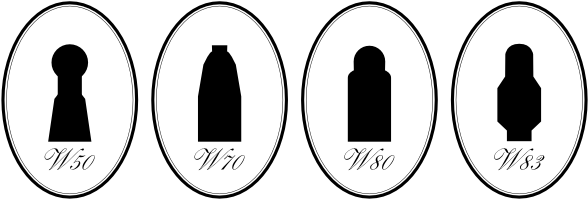 Silhouettes Of Compact Thermonuclear Warheads - W88 Vs W77 Warhead (600x209)