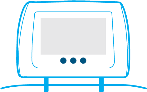 Backseat Tv - Infotainment Symbol (478x382)