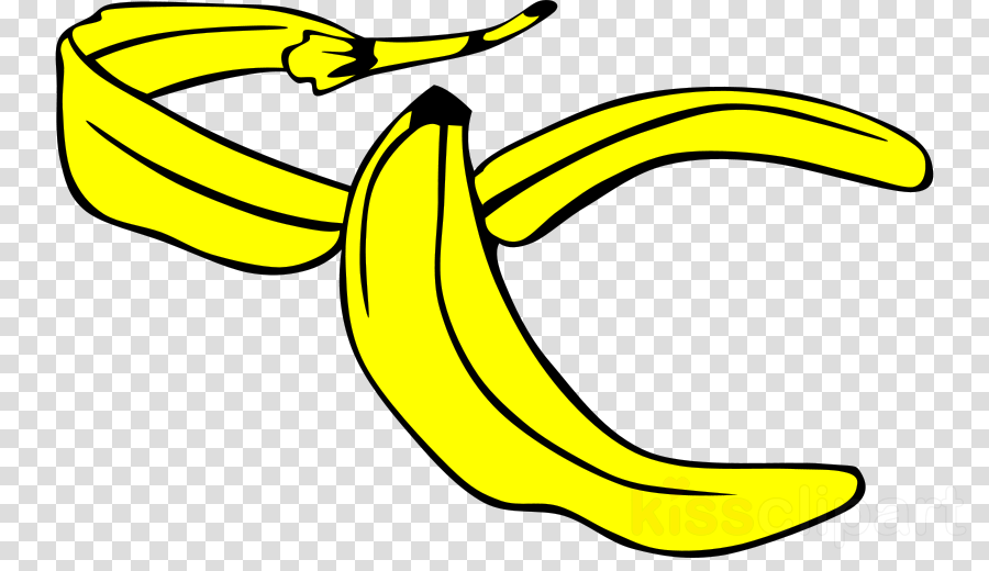 Banana Peel Clip Art Clipart Banana Bread Banana Peel - Banana Peel Cartoon Png (900x520)