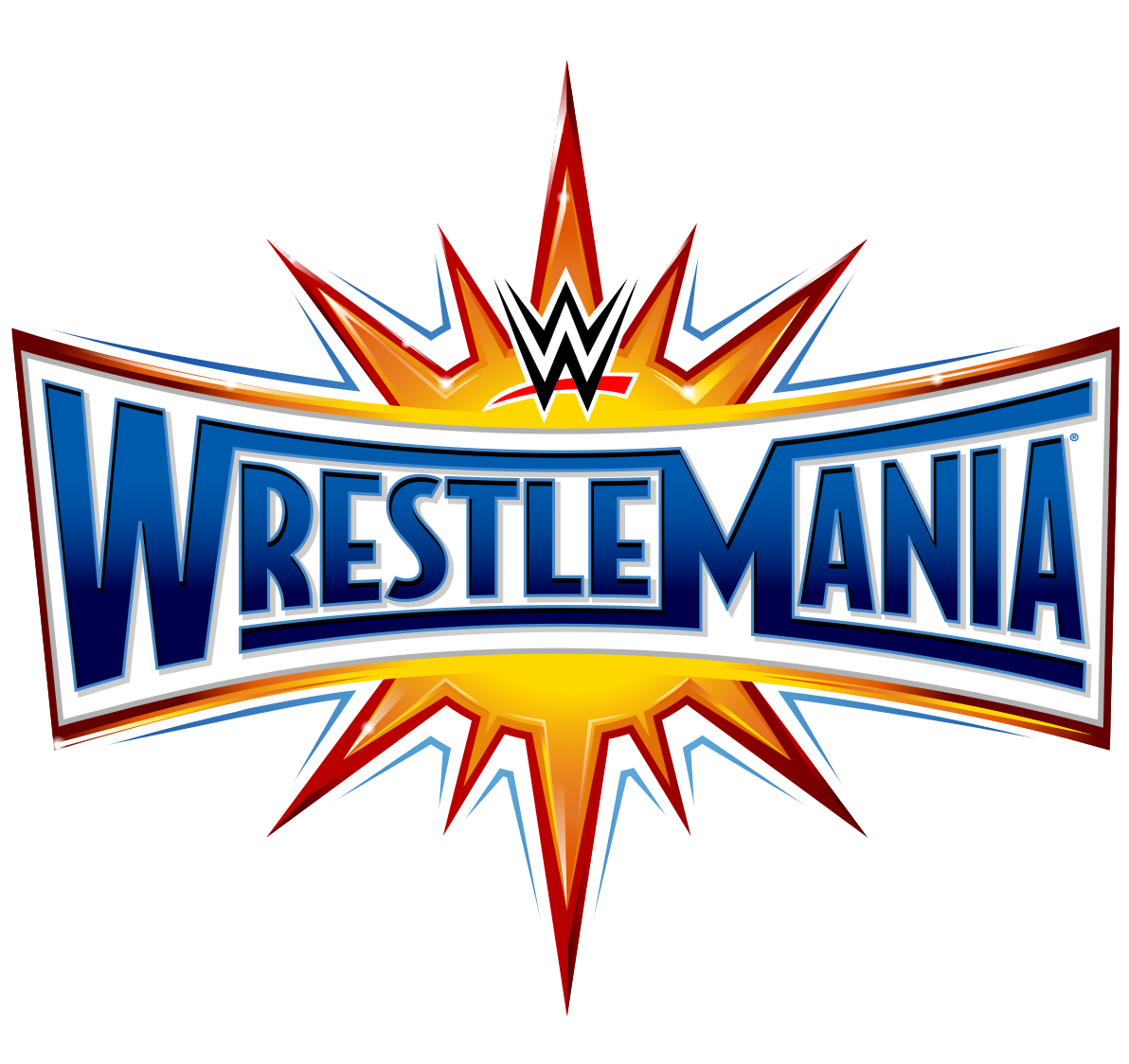 Within The World Of Sports Entertainment, It Is Clear - Wwe Wrestlemania Logo 2017 (1200x1133)