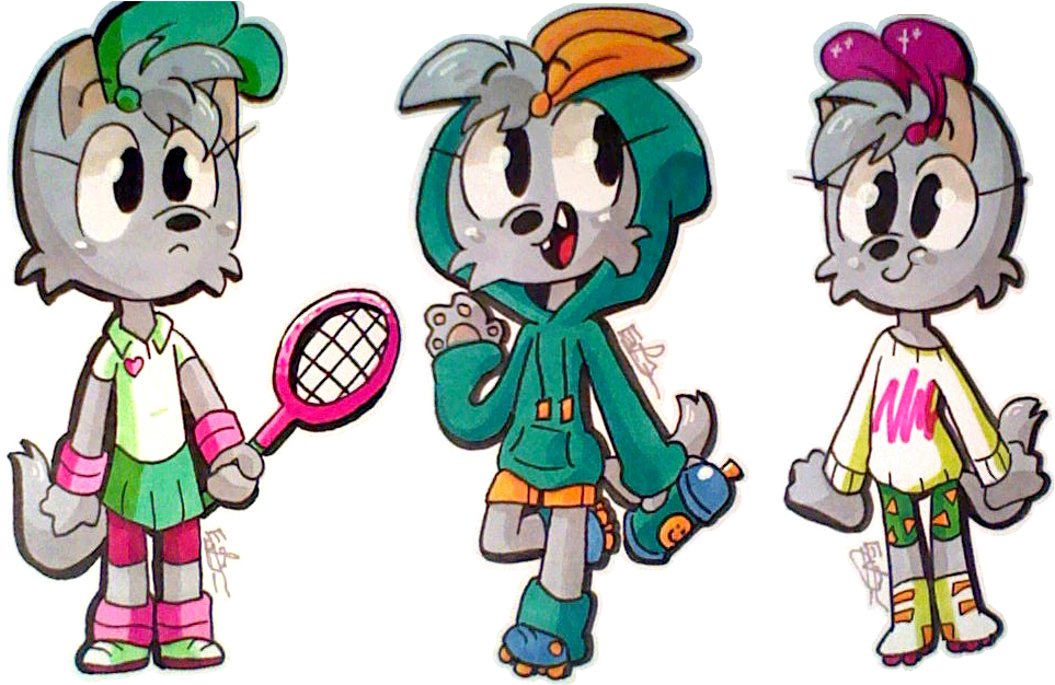 Olivia Wears Some Cute Outfits By Fuchsia-neko - Cartoon (984x628)