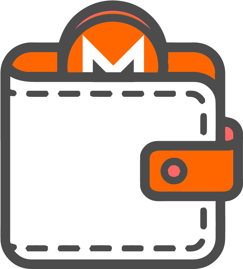 Best Monero Wallets - Bitcoin Wallet Icon Png (1042x1042)