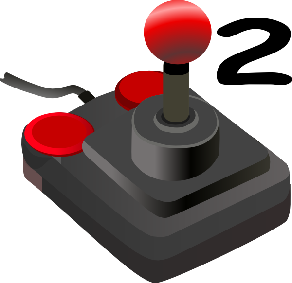 Joy Stick Clip Art (600x582)