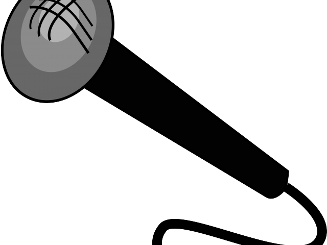 Mic Clipart Old Time - Microphone Clipart Transparent Background (640x480)