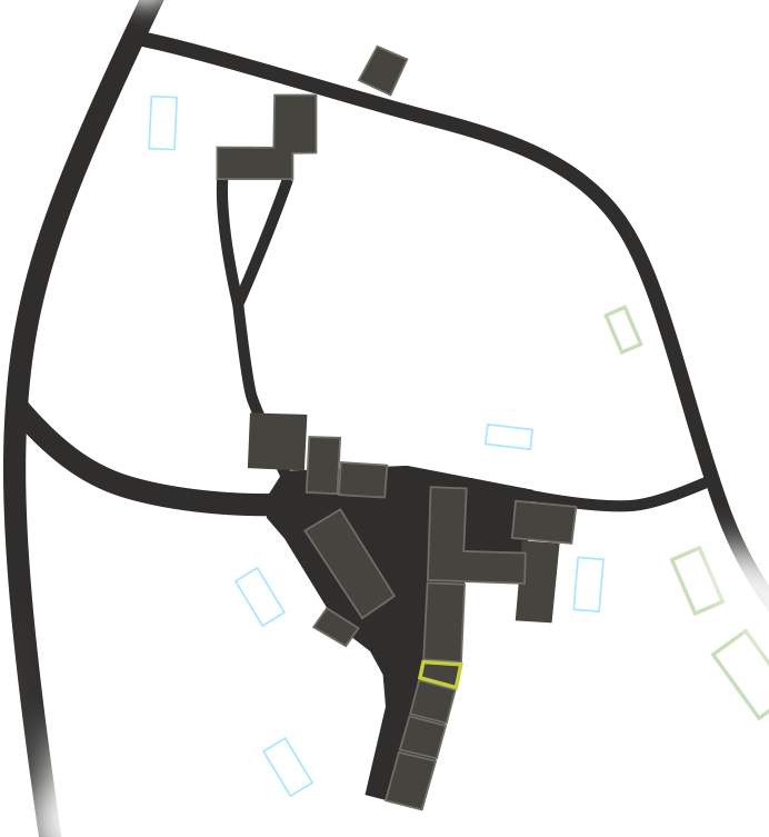 The Walls Are In Apparent Local Stones With Old Fashioned - Illustration (692x753)