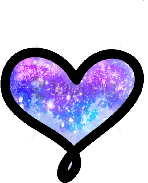 Free Png Download Galaxy Heart Png Images Background - Transparent Background Galaxy Heart (480x596)