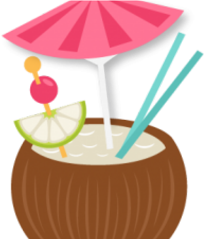 Drinks Clipart Coconut - Coconut Drink Svg (640x480)