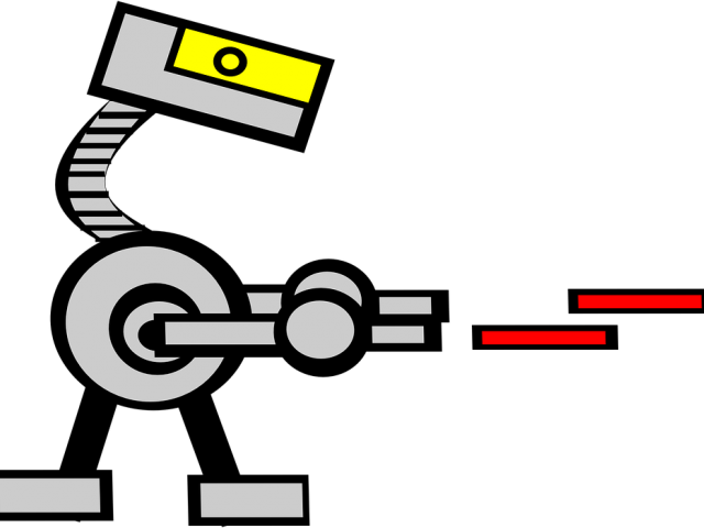 Laser Clipart Laser Cannon - Battle Droid (640x480)