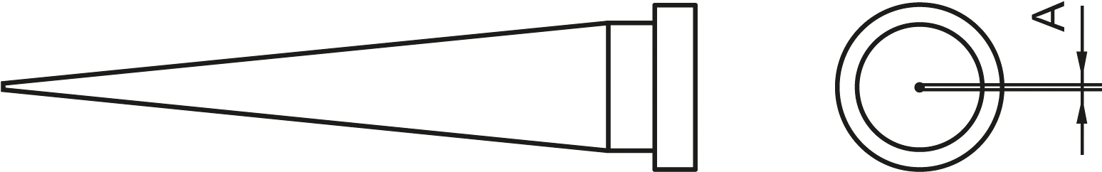 Weller Soldering Tip Lt S, - Weller Soldering Tip Lt S, (1560x258)