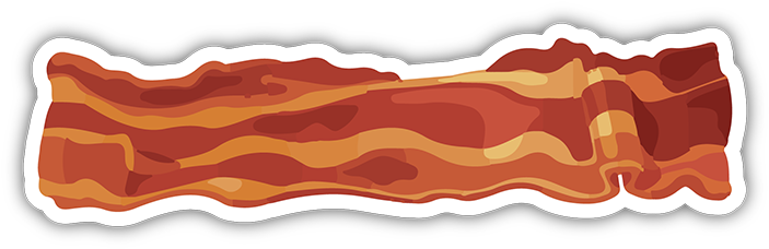 Bacon Png - Bacon Sticker Png (720x720)