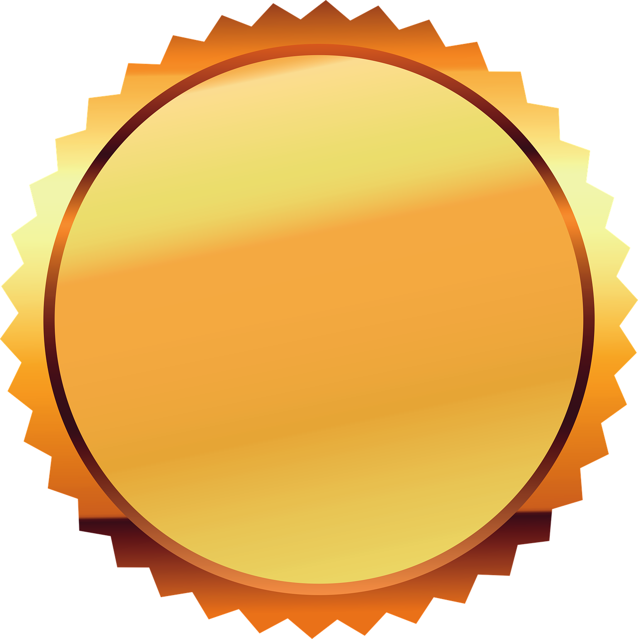 Seal Gold Certificate - Certificate Ribbon Png (1278x1280)