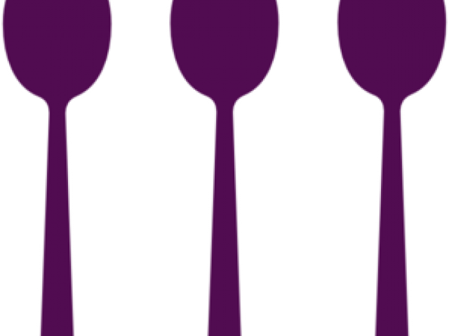 Spoon Clipart Horizontal - 3 Spoons Clipart (640x480)