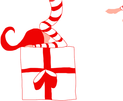 Yoga Elf Fabric By Ferral On Spoonflower - Elf Yoga (470x403)