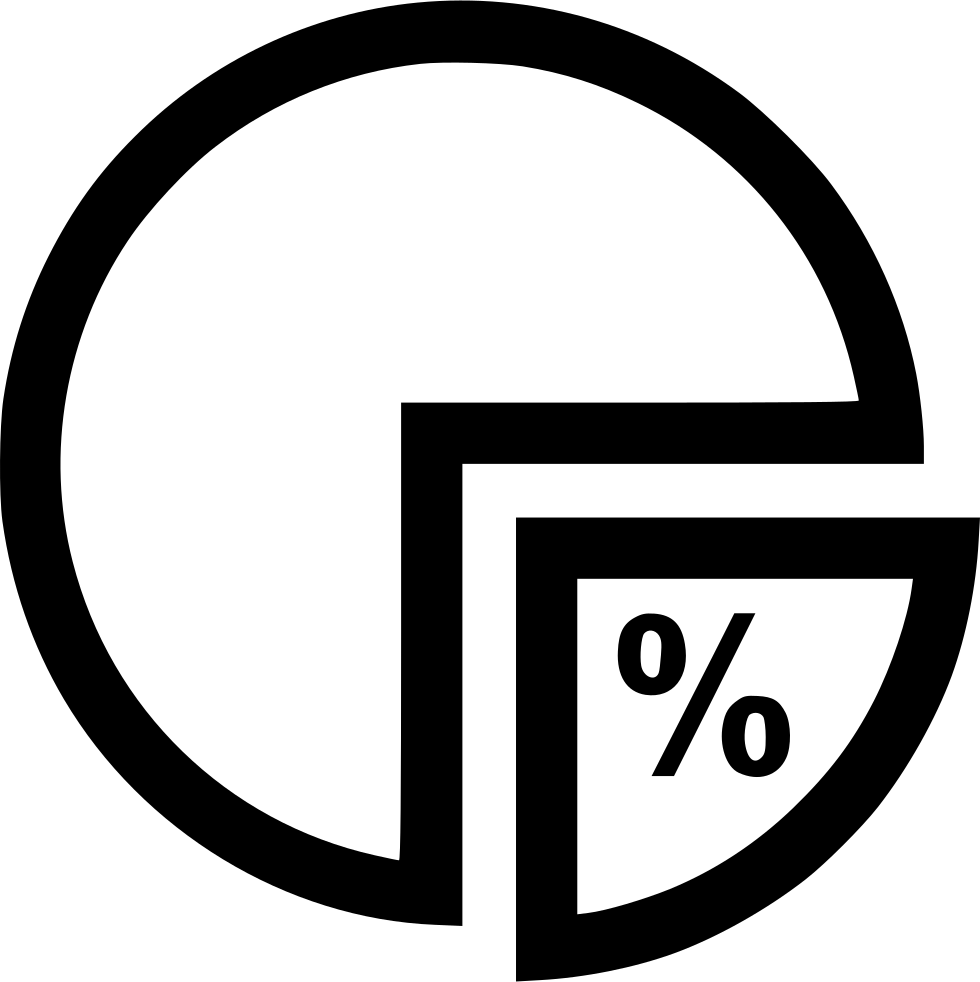 Pie Chart Percentage Png - Pie Chart Percentage Icon (980x982)