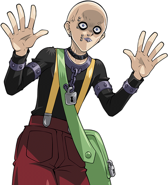 Graphic Transparent Battle Clipart Dueling - Strings Yugioh Duel Links (587x641)